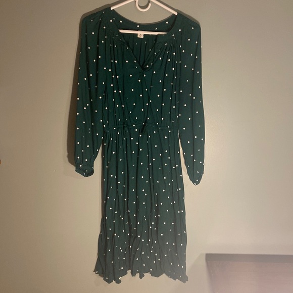Old Navy Dresses & Skirts - Old Navy Fall Green Dress Medium